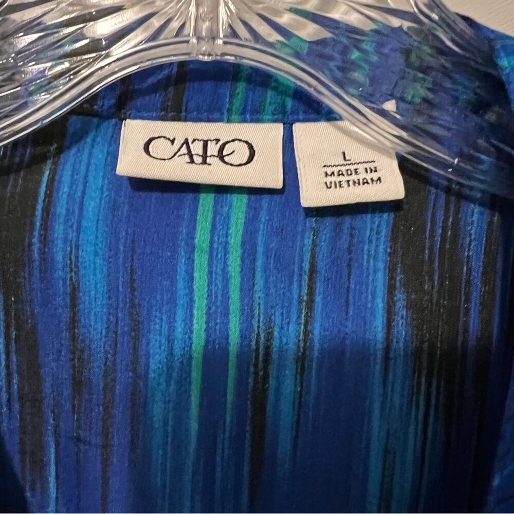 Cato V-neck Pull Over Blouse | Women’s Size Large - Picture 5 of 7